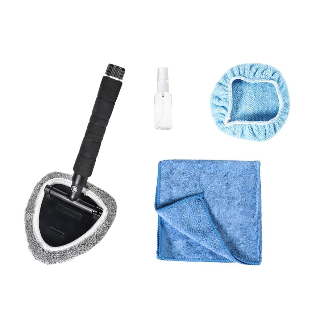 CAR Windscreen Cleaning Tool Wonder Wand Demister Microfibre Wiper