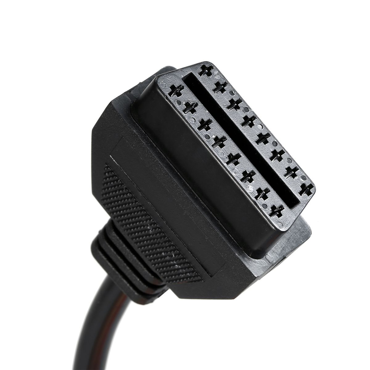 OBD-II 20pin To 16pin Diagnostic Adapter Converter Extension