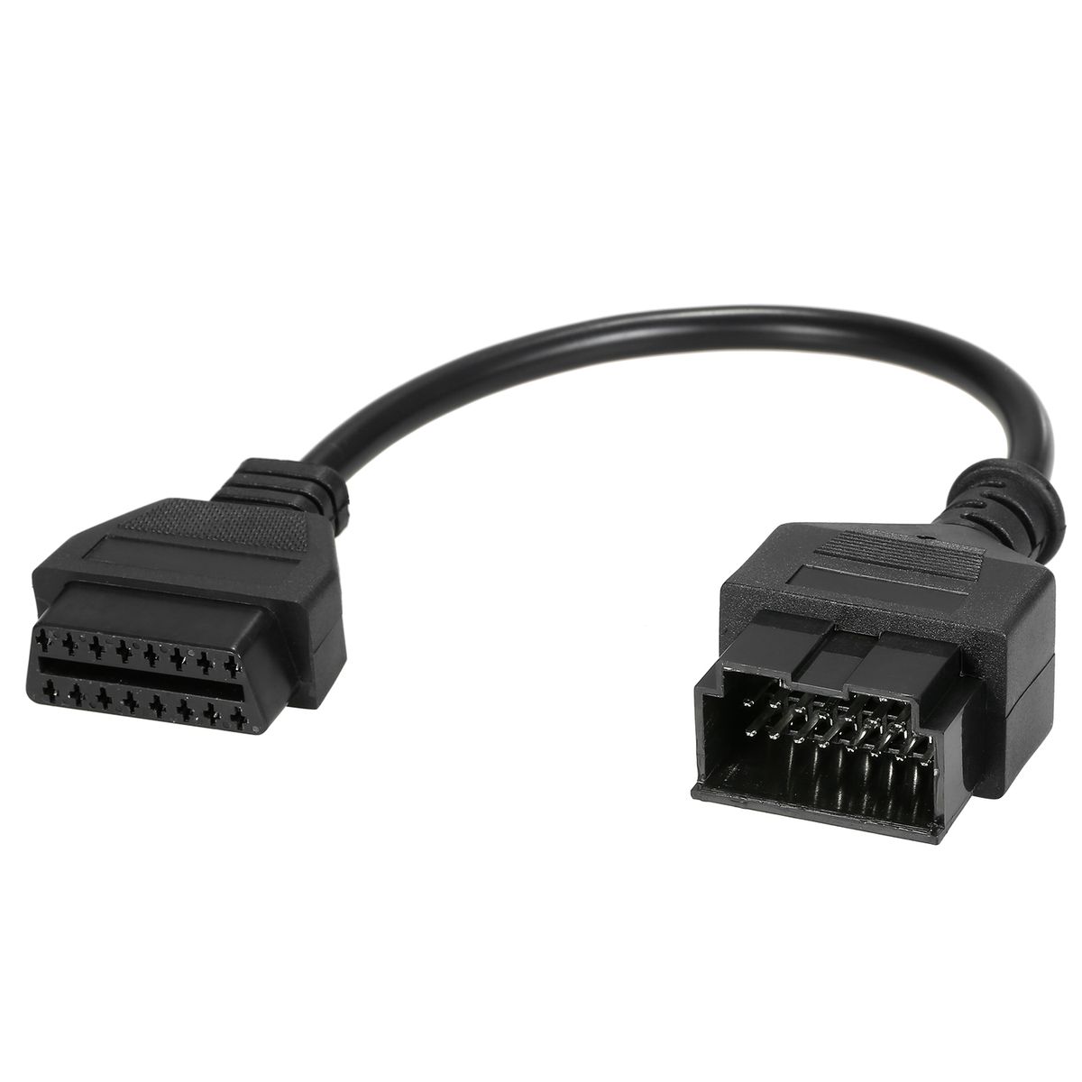 OBD-II 20pin To 16pin Diagnostic Adapter Converter Extension