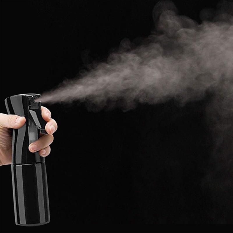 Hair Spray Bottle, Continuous Spray Water Bottle Spray Bottle Aerosol Mist Sprayer Sprayer-150 Ml, Black