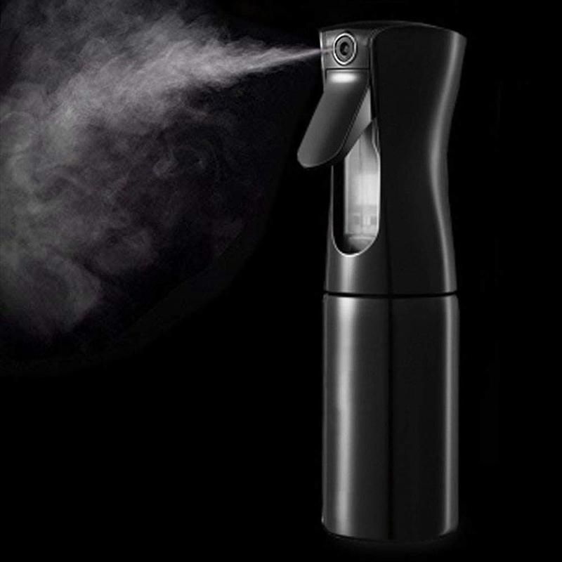 Hair Spray Bottle, Continuous Spray Water Bottle Spray Bottle Aerosol Mist Sprayer Sprayer-150 Ml, Black