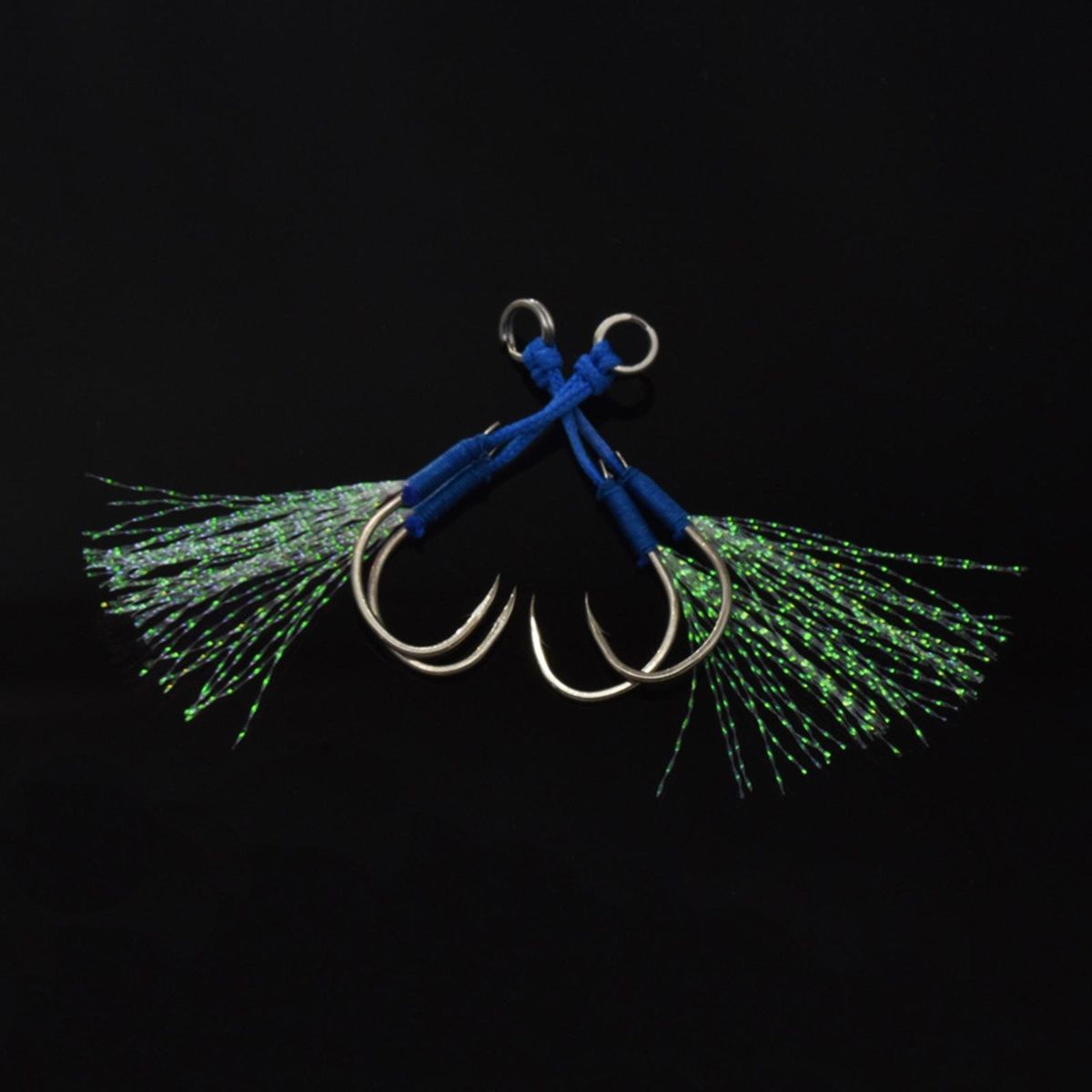 Barbed Hook Hair-tied Hook Pair Hook