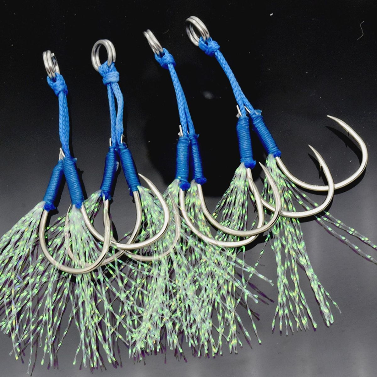 Barbed Hook Hair-tied Hook Pair Hook