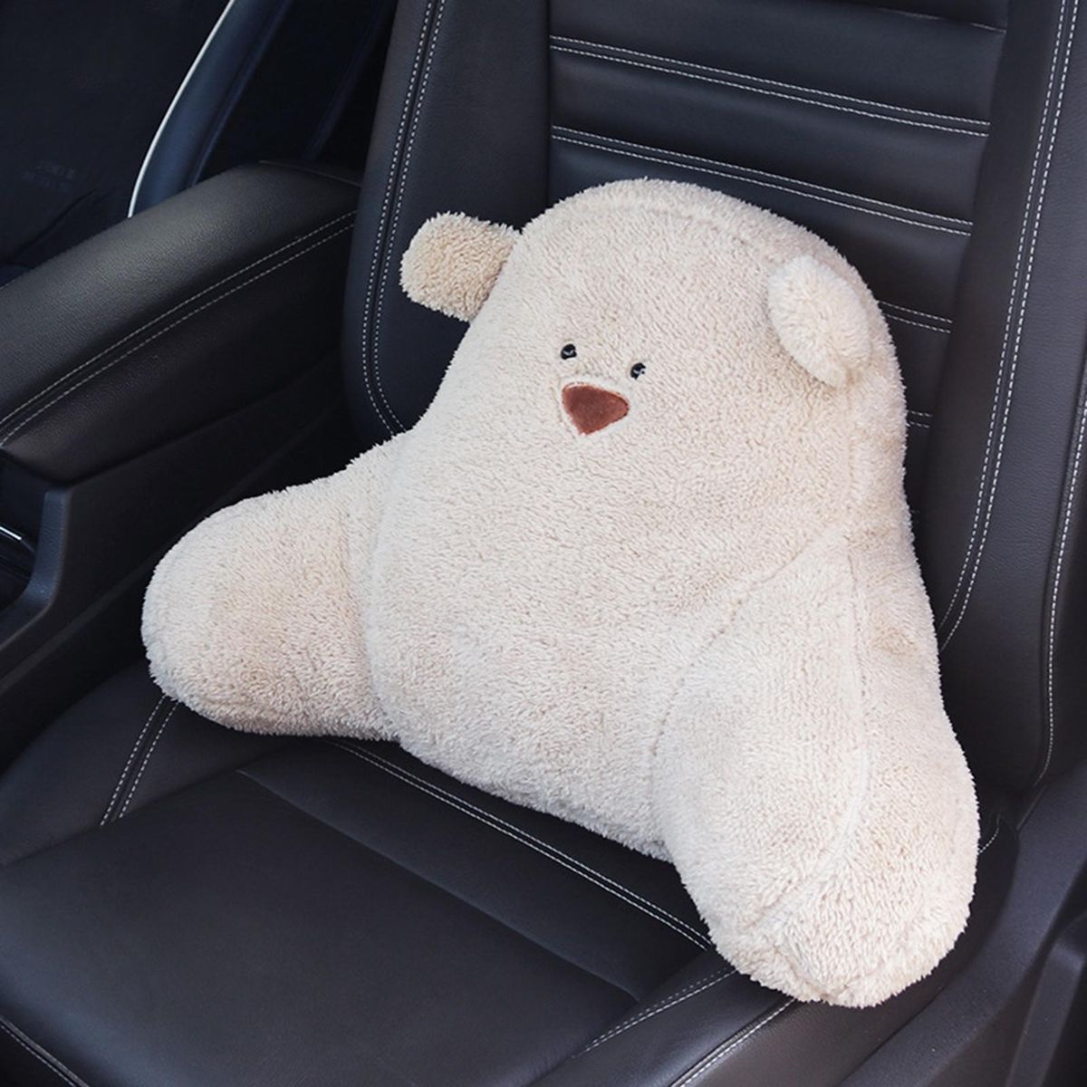 Lumbar Pillow Back Neck Seat Pillow Khaki