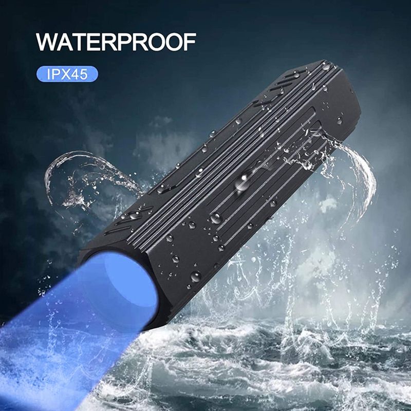 Black Light UV Flashlight Dry Stains Bed Bug On Carpets Waterproof Convenient Drop