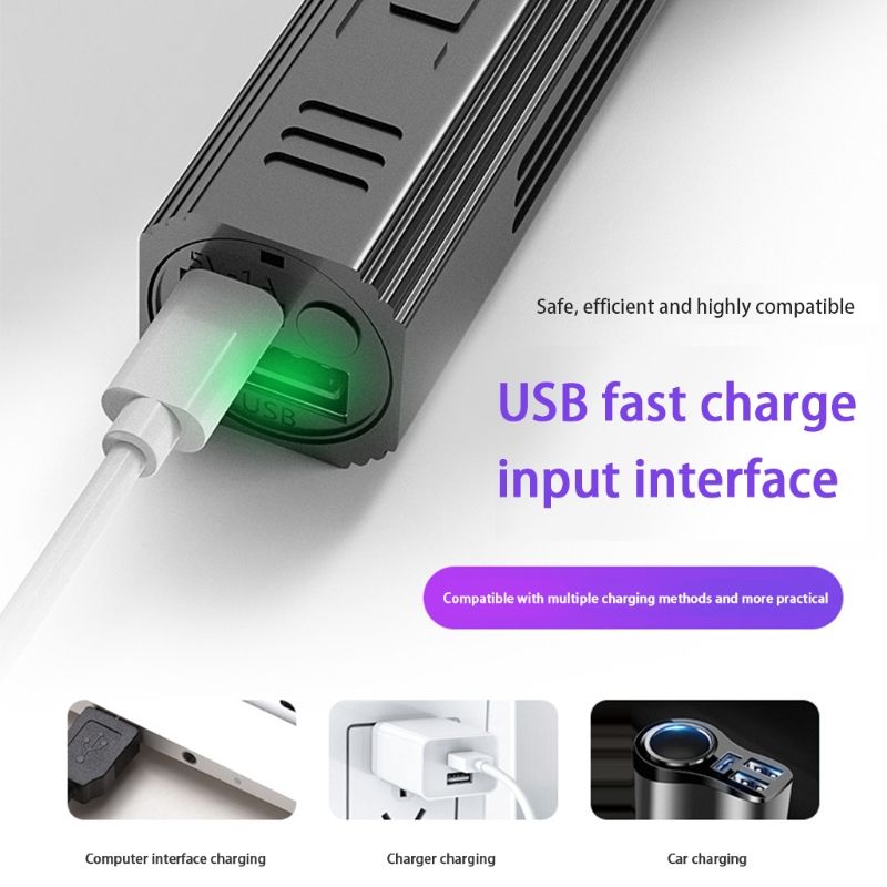 Black Light UV Flashlight Dry Stains Bed Bug On Carpets Waterproof Convenient Drop