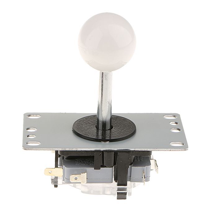Arcade DIY Kits USB  With PC Joystick 5 Pin  10 Push White