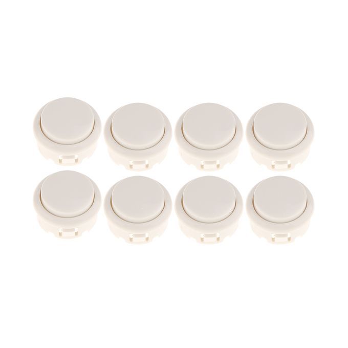 Arcade DIY Kits USB  With PC Joystick 5 Pin  10 Push White