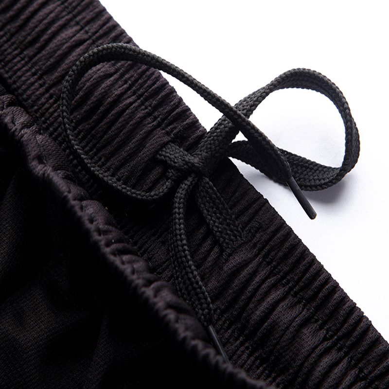 Running Shorts Mens Summer Plus Size XS-3XL Compression Quick Dry Mesh Fitness Sport Shorts With Pocket Workout Basketball-black