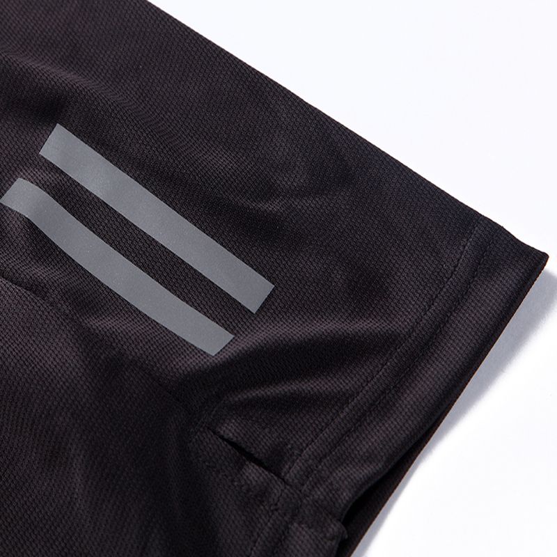 Running Shorts Mens Summer Plus Size XS-3XL Compression Quick Dry Mesh Fitness Sport Shorts With Pocket Workout Basketball-black