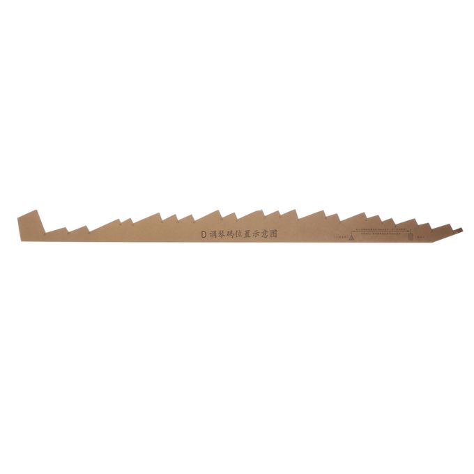 875cm Guzheng Bridge Position Schematic Diagram For Practice Learners