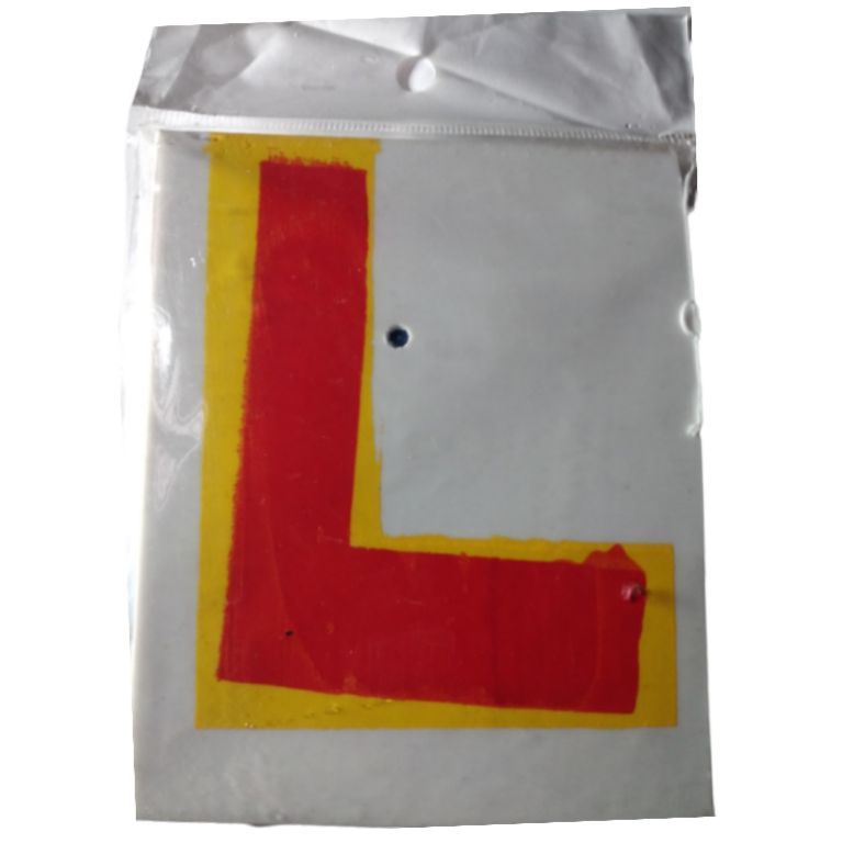 Plastic Learner Sign