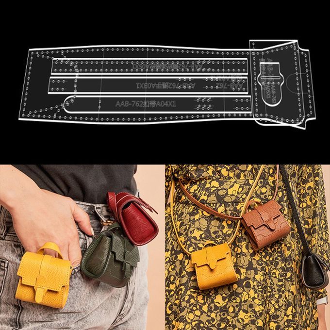 Leather Craft Pattern Accessories Leathercraft Template For Sewing