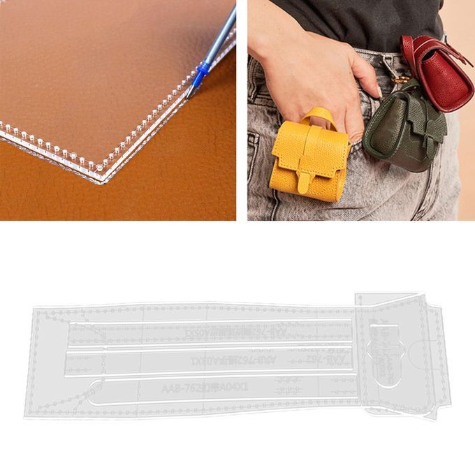 Leather Craft Pattern Accessories Leathercraft Template For Sewing