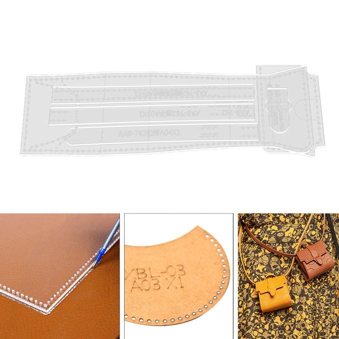 Leather Craft Pattern Accessories Leathercraft Template For Sewing