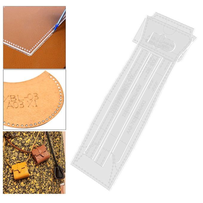 Leather Craft Pattern Accessories Leathercraft Template For Sewing