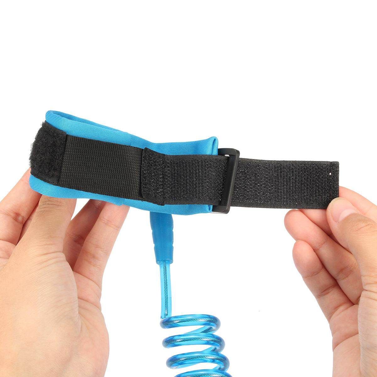 Toddler Baby Kids Safety Harness Hand Belt Anti-lost Walking Strap Wrist Leash Blue Blue (blue)