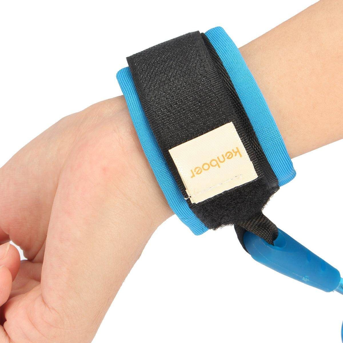 Toddler Baby Kids Safety Harness Hand Belt Anti-lost Walking Strap Wrist Leash Blue Blue (blue)