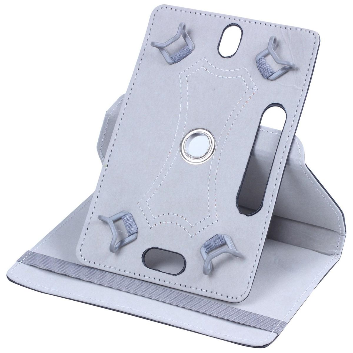 Universal Grip 360 degree Rotating PU Leather Case Cover