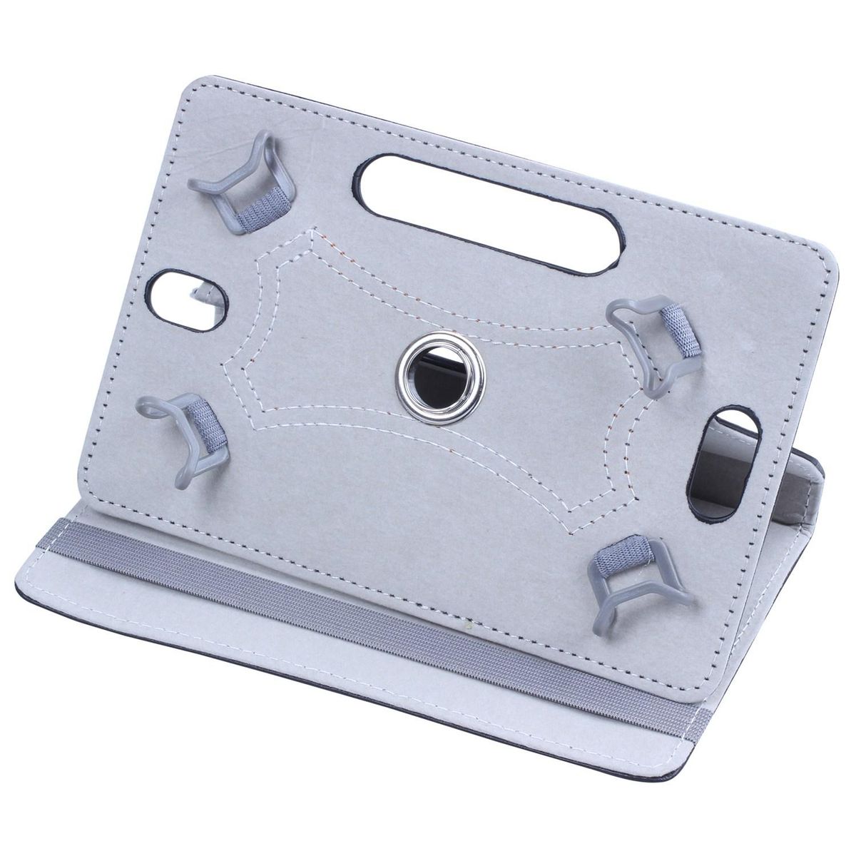 Universal Grip 360 degree Rotating PU Leather Case Cover