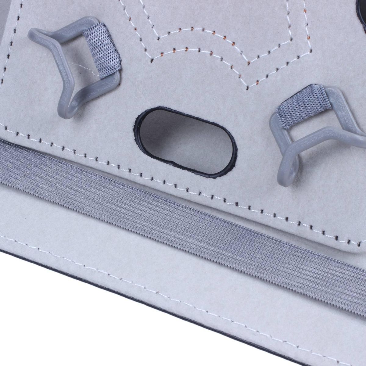 Universal Grip 360 degree Rotating PU Leather Case Cover