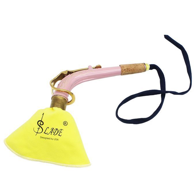 Cleaning Cloth For Sax Flute Clarinet Wind Music Instrument Yellow