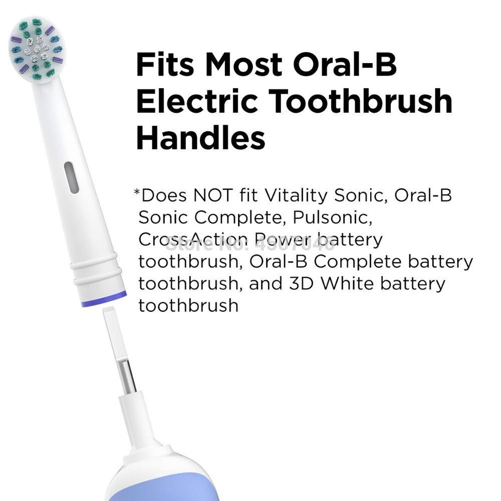 Replacement Brush Heads For Electric Toothbrush Advance Power/Health/Triumph/3D Excel/Vitality Prec