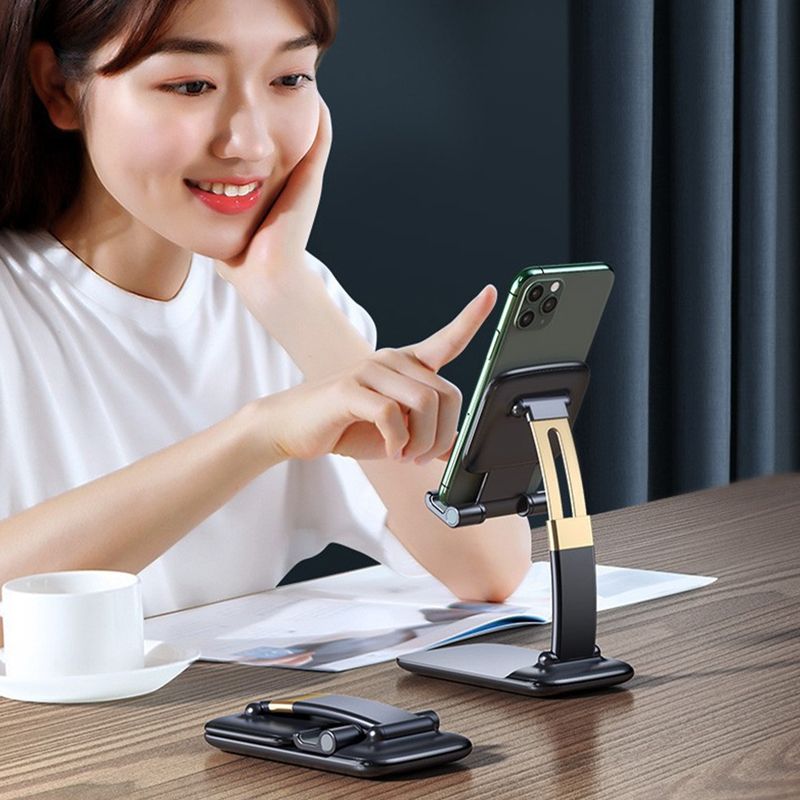 Adjustable Tablet Mobile Phone Desktop Phone Holder Stand For IPhone IPad