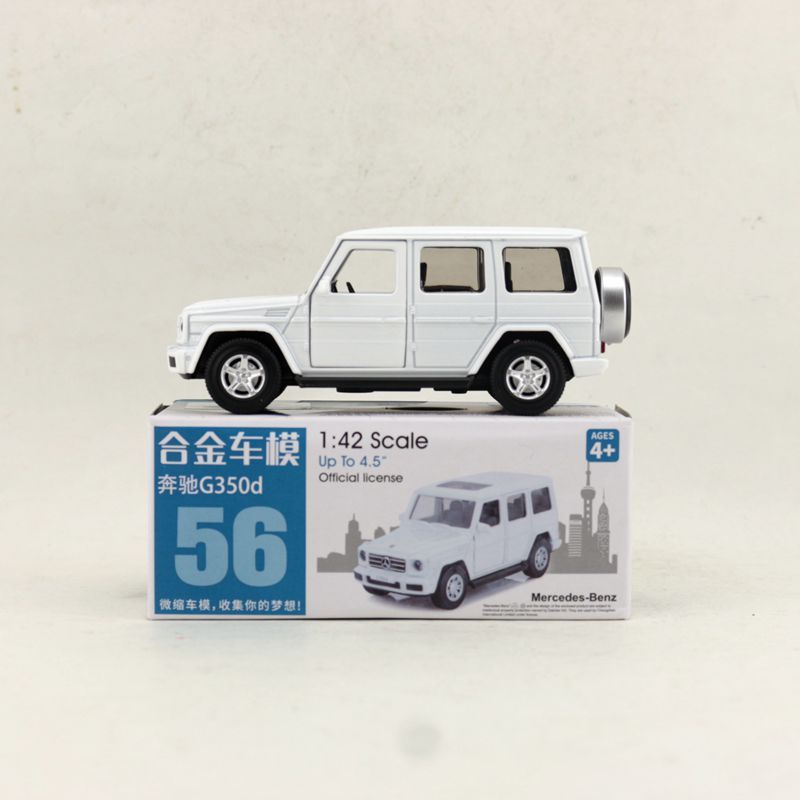 CAIPO 1:42 Scale Benz-G350D SUV Alloy Pull-back Car Diecast
