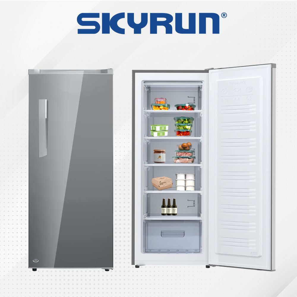 180 Litres Upright Freezer (BDL-180HC) - Silver