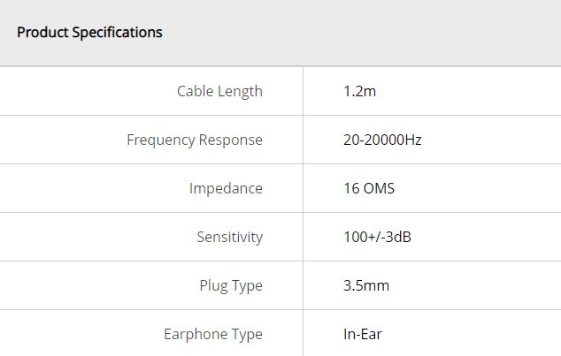 Excellent Sound Wired Earpiece