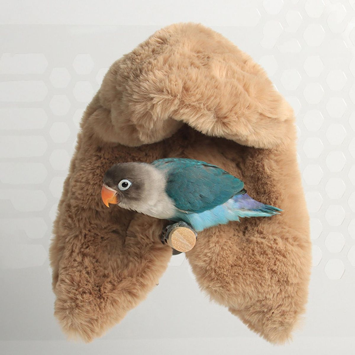 Bird Nest Bird Shawl Nest Corner Parrot Blanket Khaki