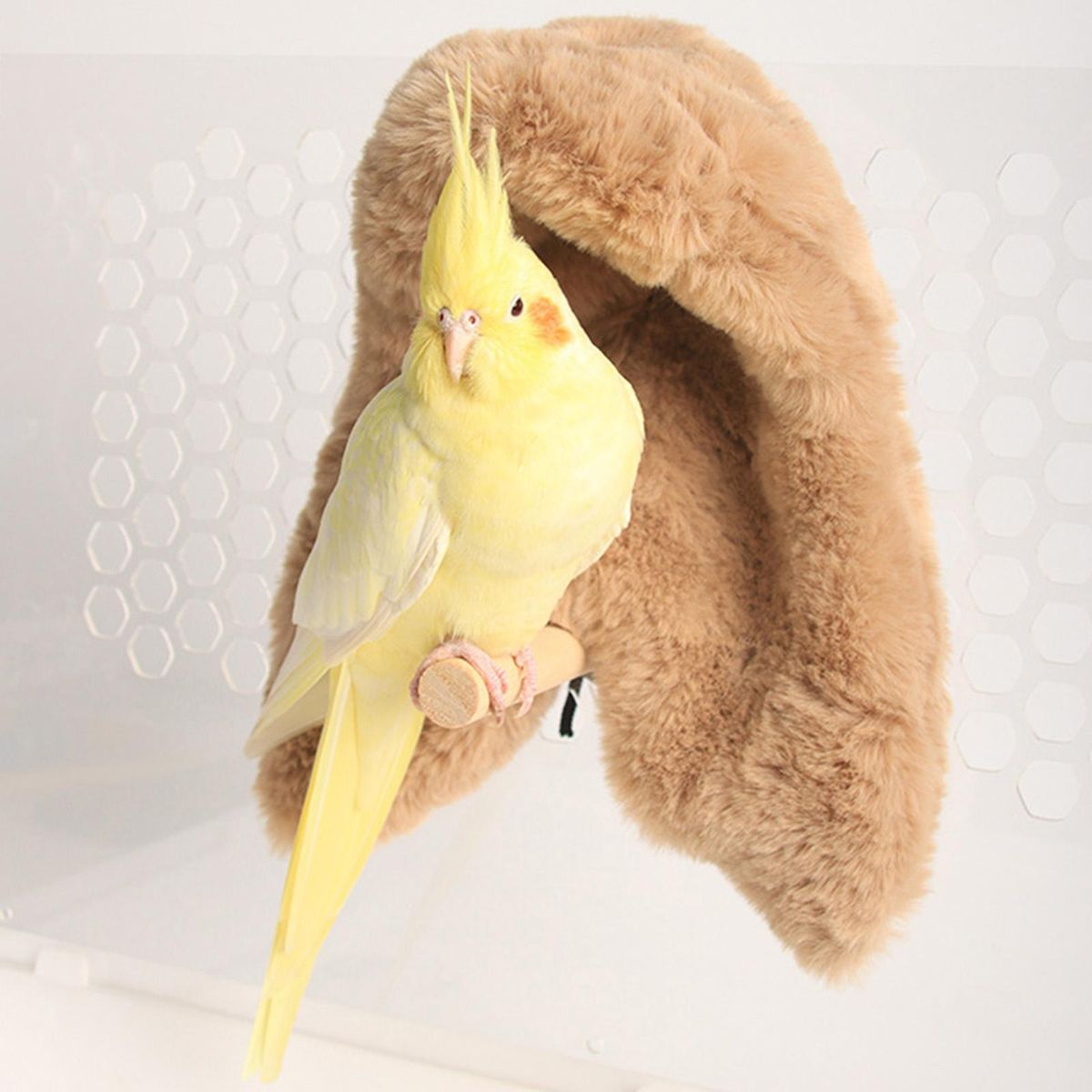Bird Nest Bird Shawl Nest Corner Parrot Blanket Khaki