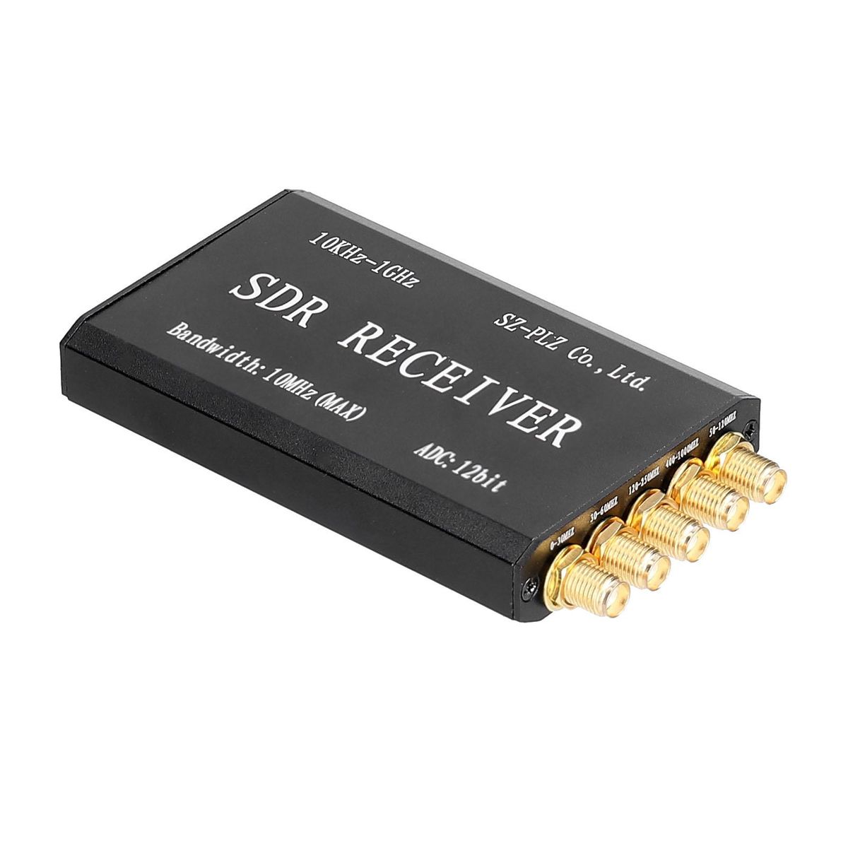 Msi2500 Msi001 Simplified Software Defined Radio Reciver 10kHz-1GHz Amateur Radio Receiving Moudle Circuit DIY Electronic Accessories with Metal Housing