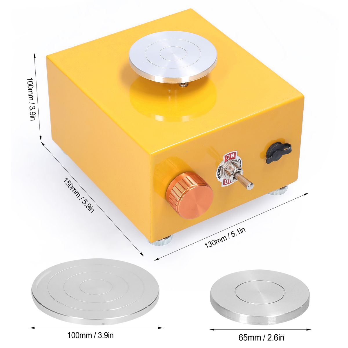 Kids DIY Clay Tool With Tray For Ceramic Work Mini Pottery