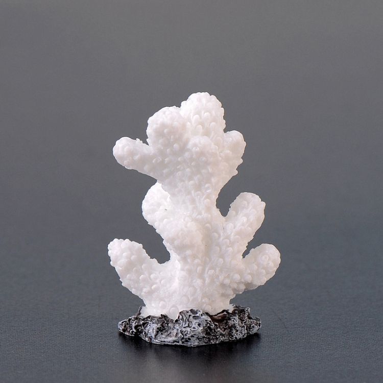 10 PCS Simulation Resin Coral , Colour: No. 5 White