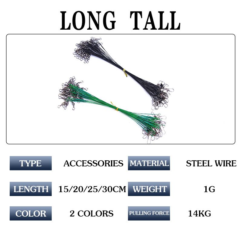 Pcs 2 25cm Lot Leadcore Cm With Fishing Leash 30 20 Fishing Line 15 20 Fishing / Swivel Steel Olta Accessory Cm Cm Colors Leads