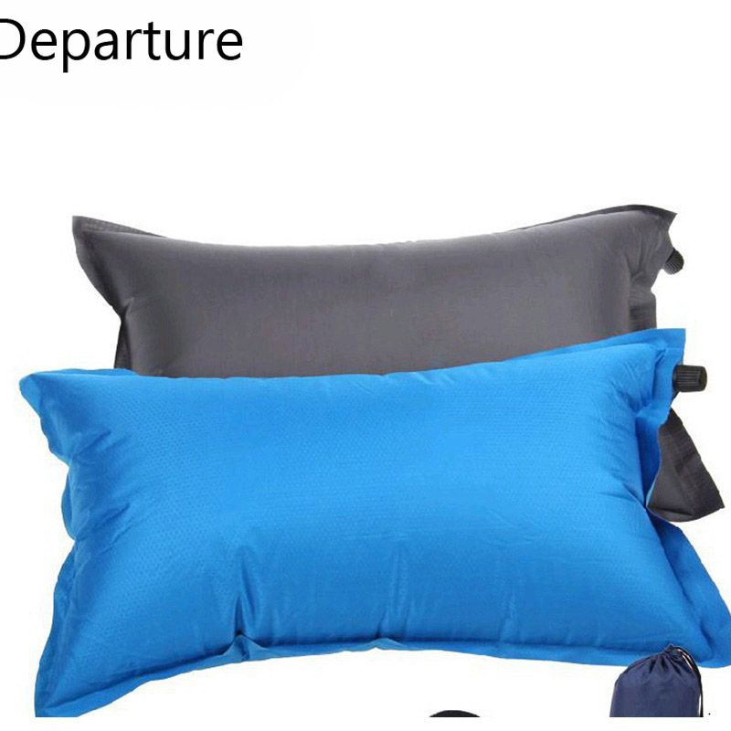 Outdoor Camping Automatic Inflatable Travel Pillow Portable
