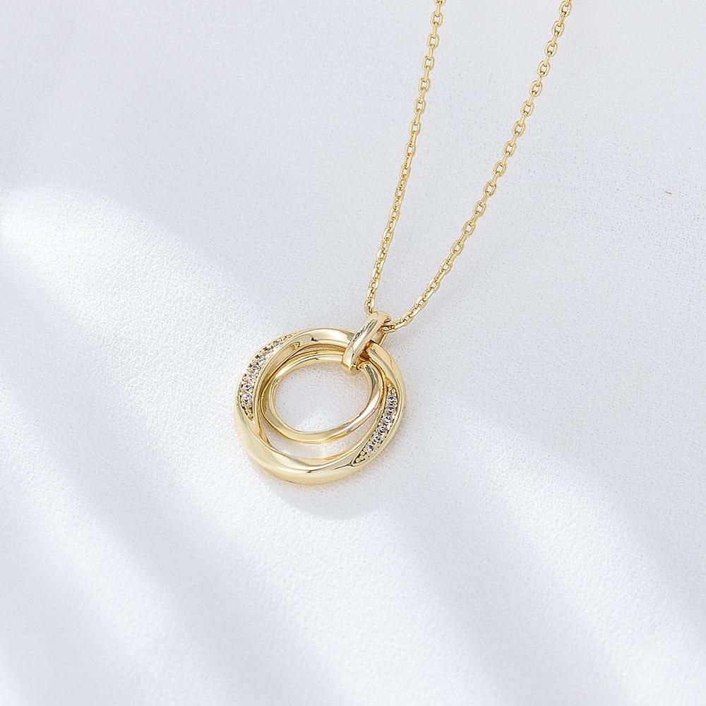 S925 Sterling Silver Diamond-Studded Necklace Women's Retro Affordable Luxury Advanced Sim