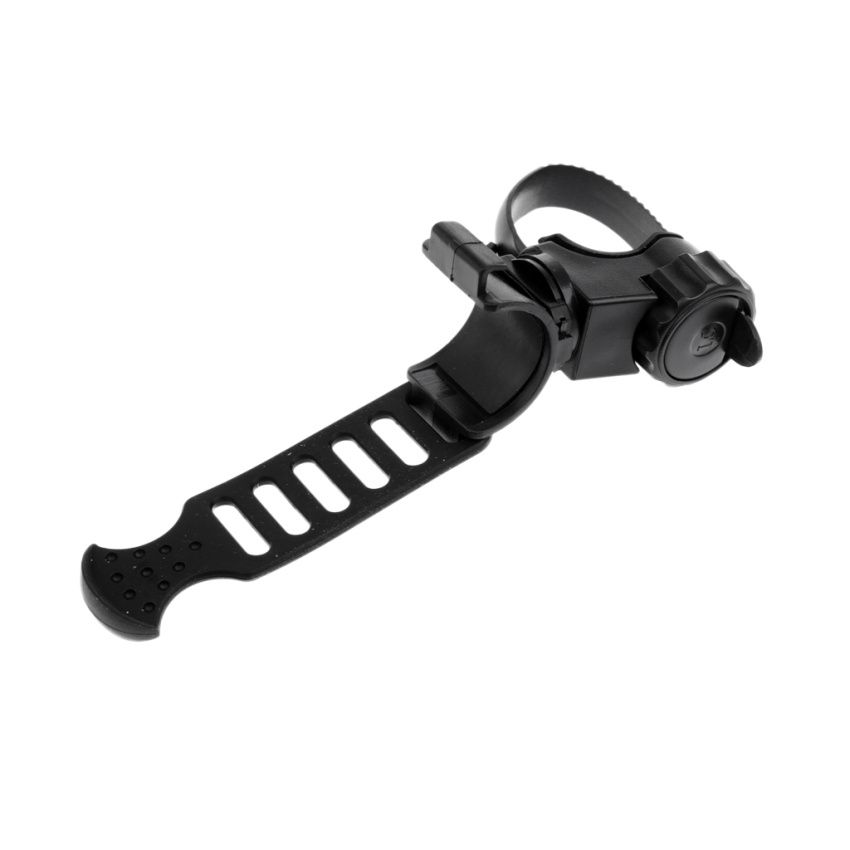 Flashlight Bike Mount For Light - 360 Degree Adjustable