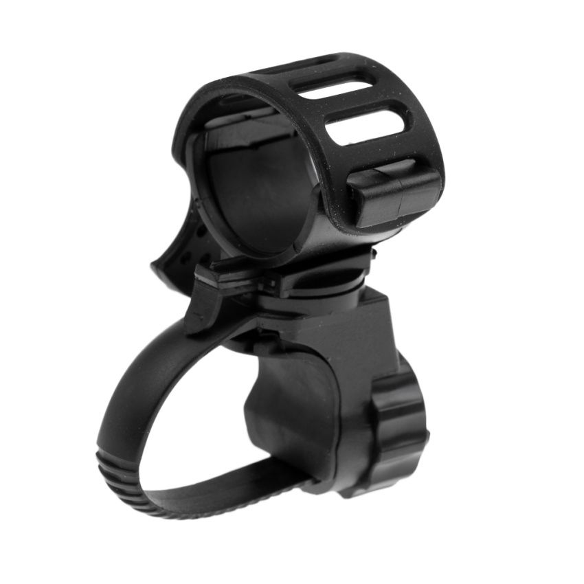 Flashlight Bike Mount For Light - 360 Degree Adjustable