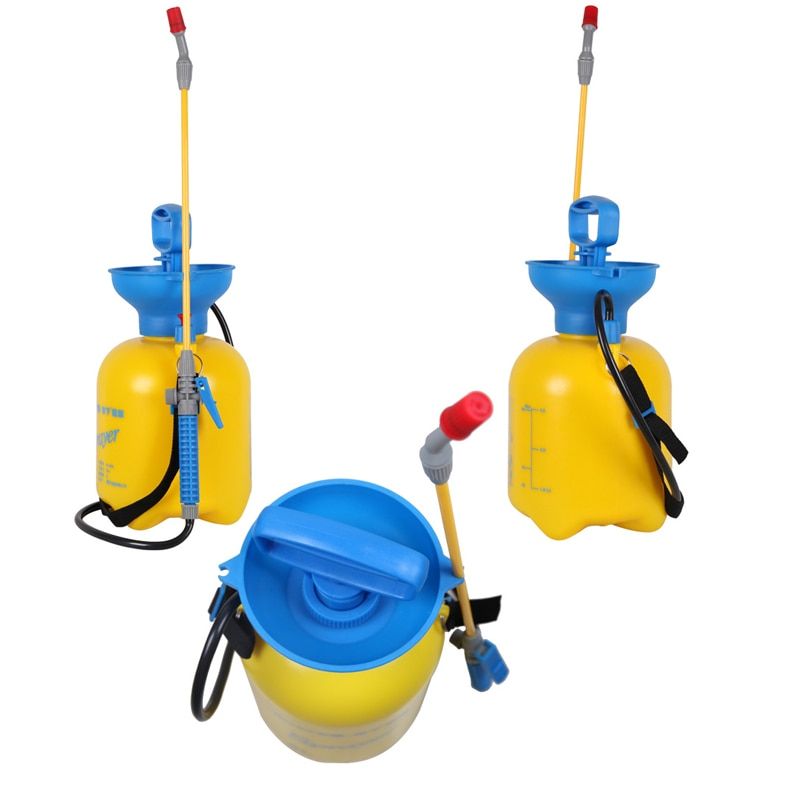 Pressure Sprayer Compressed Air Spray Garden Sprayer Pump Hand Pressure Watering Spray Garden Irrigation Car Clean 5L Copper Spray Bar