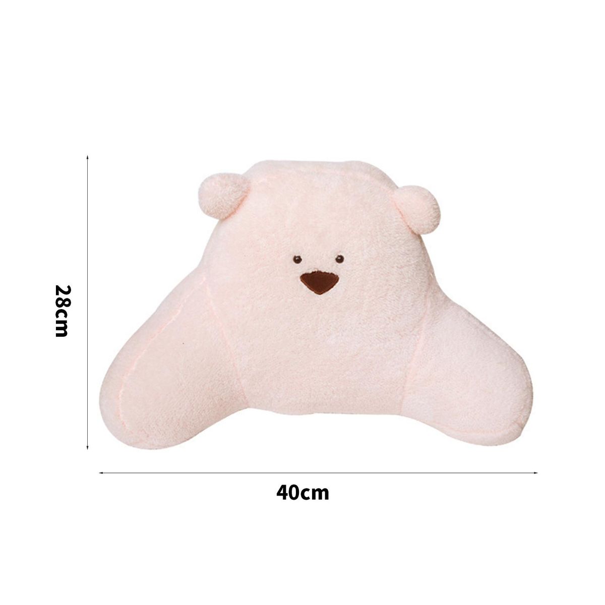 Lumbar Pillow Back Neck Seat Pillow Pink