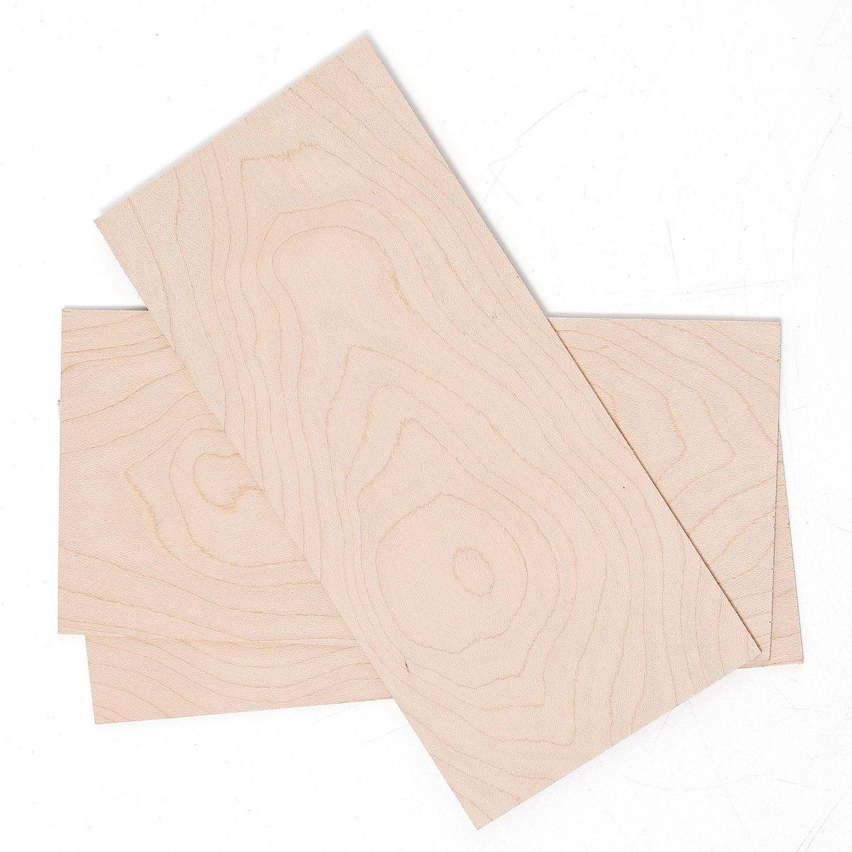 Muspor 3 Pcs Guitar Head Veneer Guitar Veneer Guitar Head Plate Neck Shims Maple Wooden Guitar Headplate DIY Replacement for Luthiers DIY Work Guitar Head Veneers Guitar Neck Shims
