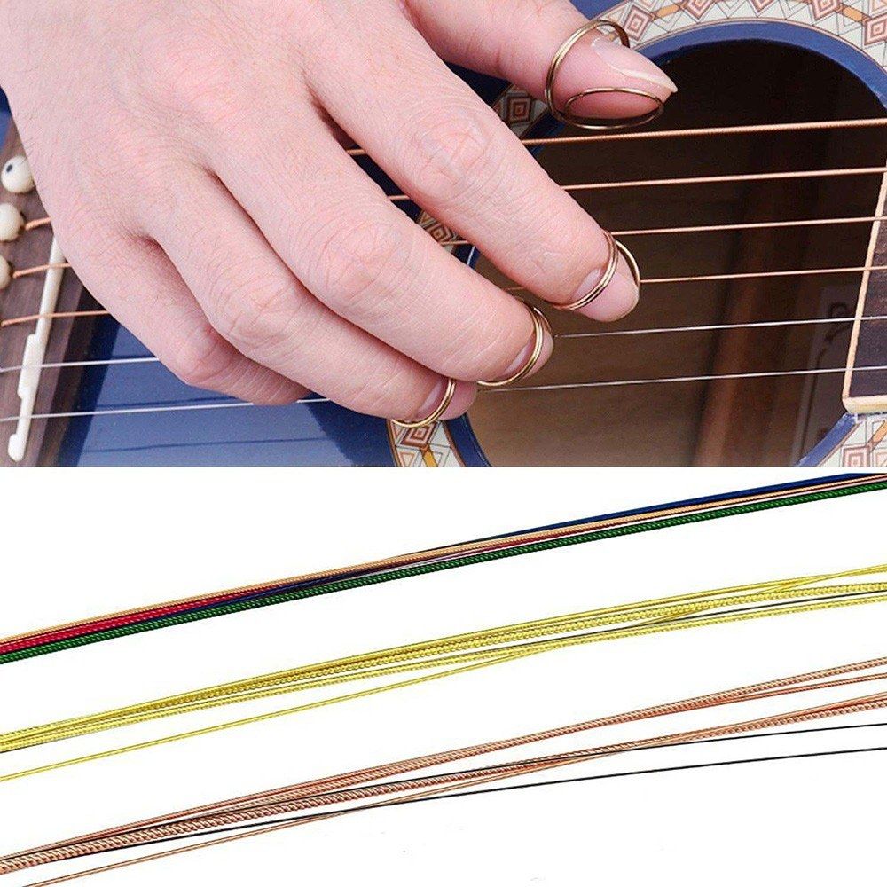 Guitar Accessories Kit Guitar Strings Picks Capo Plectrum