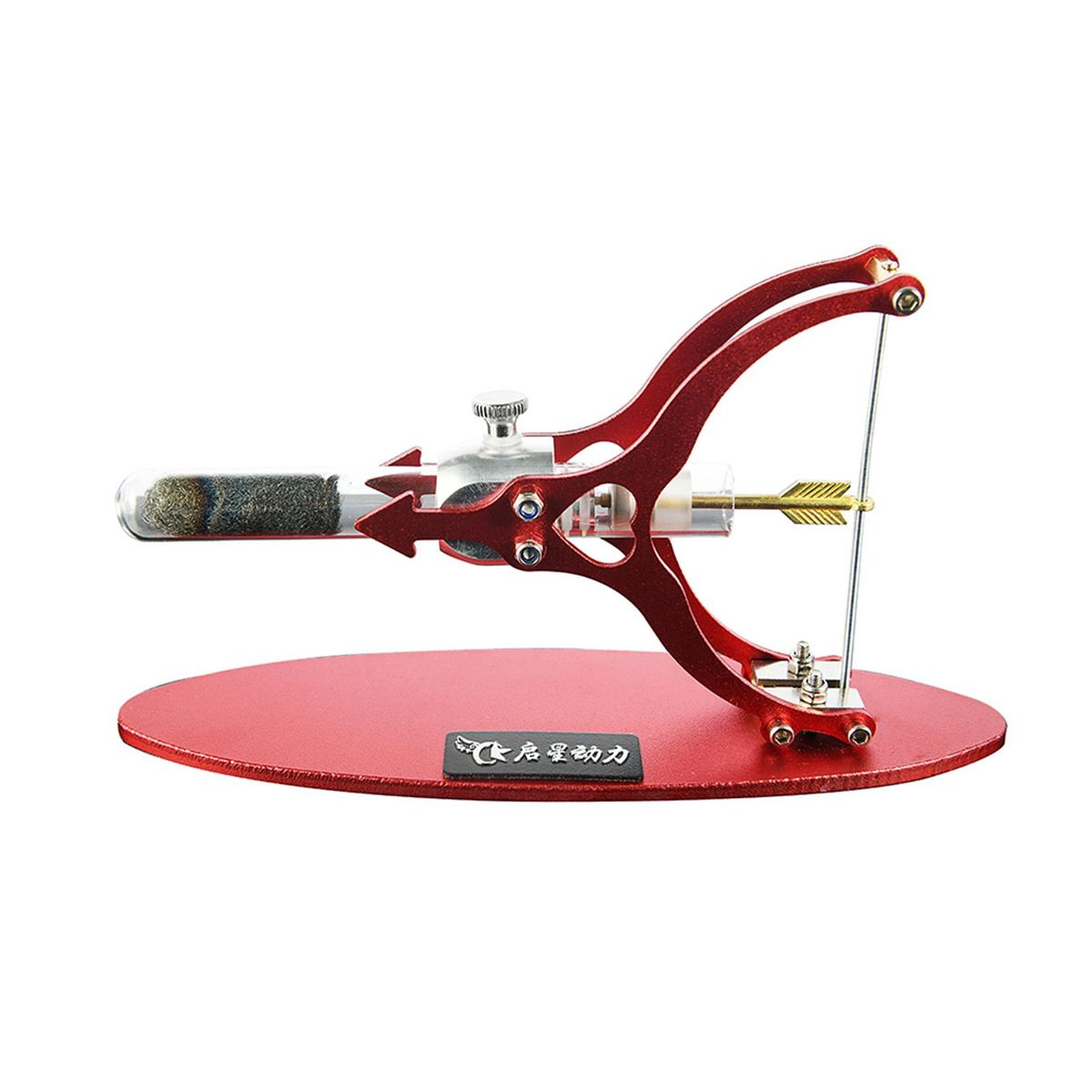 Mini Hot Air Stirling Engine Motor Model Cupid's Arrow Model Educational Toy Kits Perfect Scientific Gifts