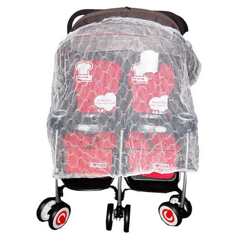 Twins Baby Stroller -Red And Black