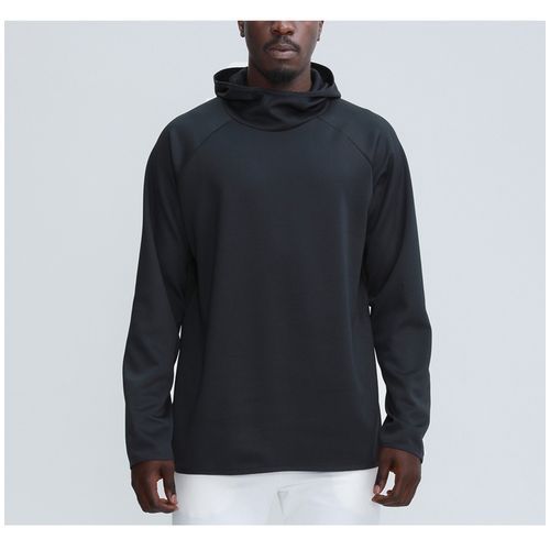 Men's Long Sleeve Hooded Sports Sweatshirt Stand Collar FashionTop