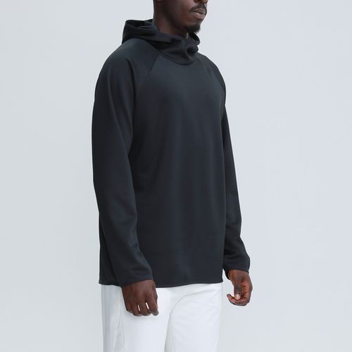 Men's Long Sleeve Hooded Sports Sweatshirt Stand Collar FashionTop