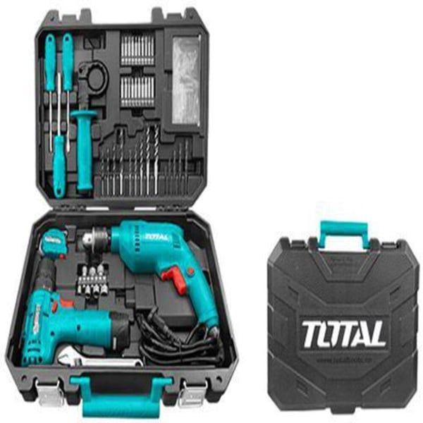 Tools Box Kit Set With Electric Drill 13MM Machine